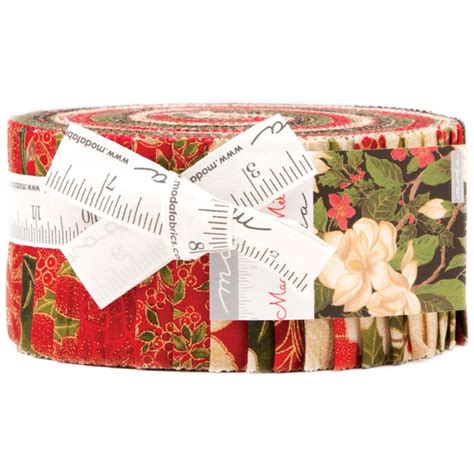 Moda Magnolia Metallics Jelly Roll 